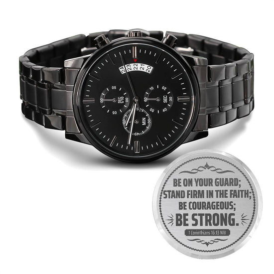 Be on Your Guard (1 Corinthians 1613 NIV) – Men&