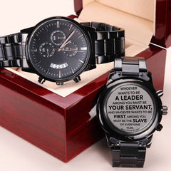 Whoever Wants to Be a Leader (Mark 1043) – Men's Watch